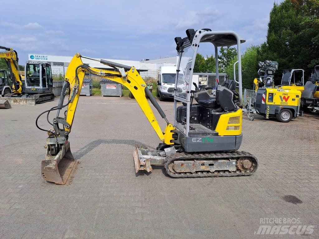 Wacker Neuson EZ17e Lánctalpas kotrók