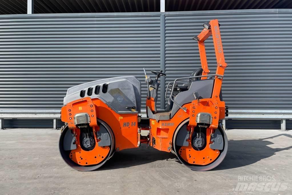 Hamm HD 14 VV Ikerdobos hengerek