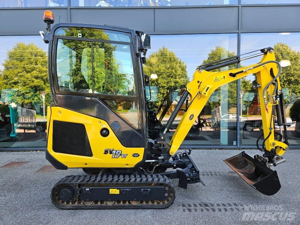 Yanmar SV 19 VT Mini kotrók < 7t