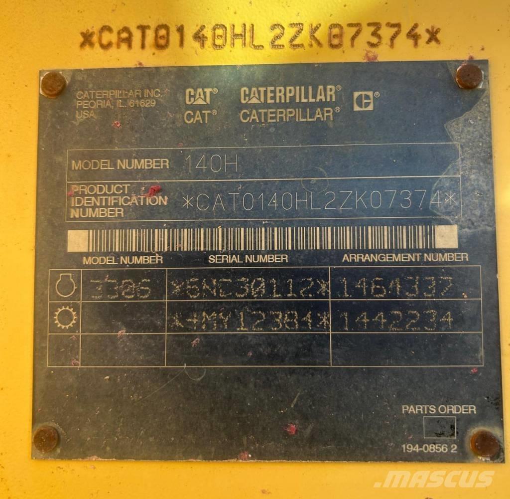 CAT 140 H Gréderek