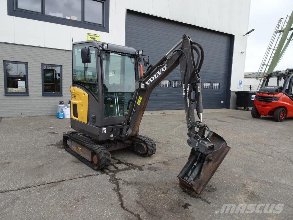 Volvo EC18E Mini kotrók < 7t
