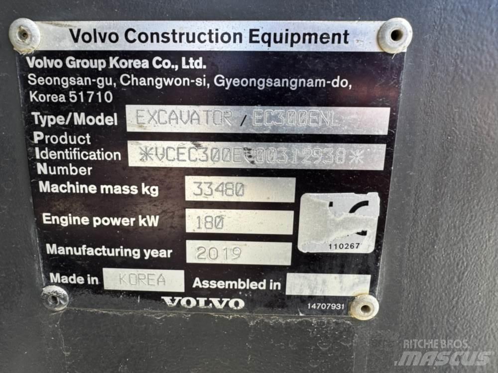 Volvo EC300ENL Lánctalpas kotrók