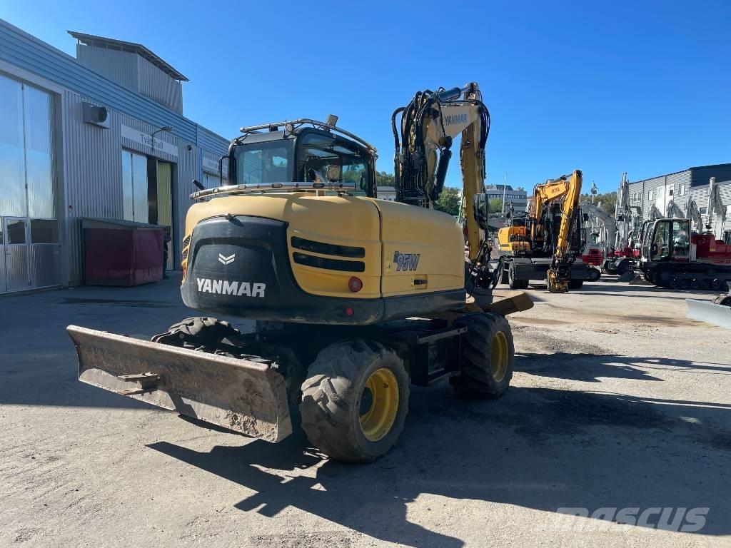 Yanmar B 95 W Gumikerekes kotrók