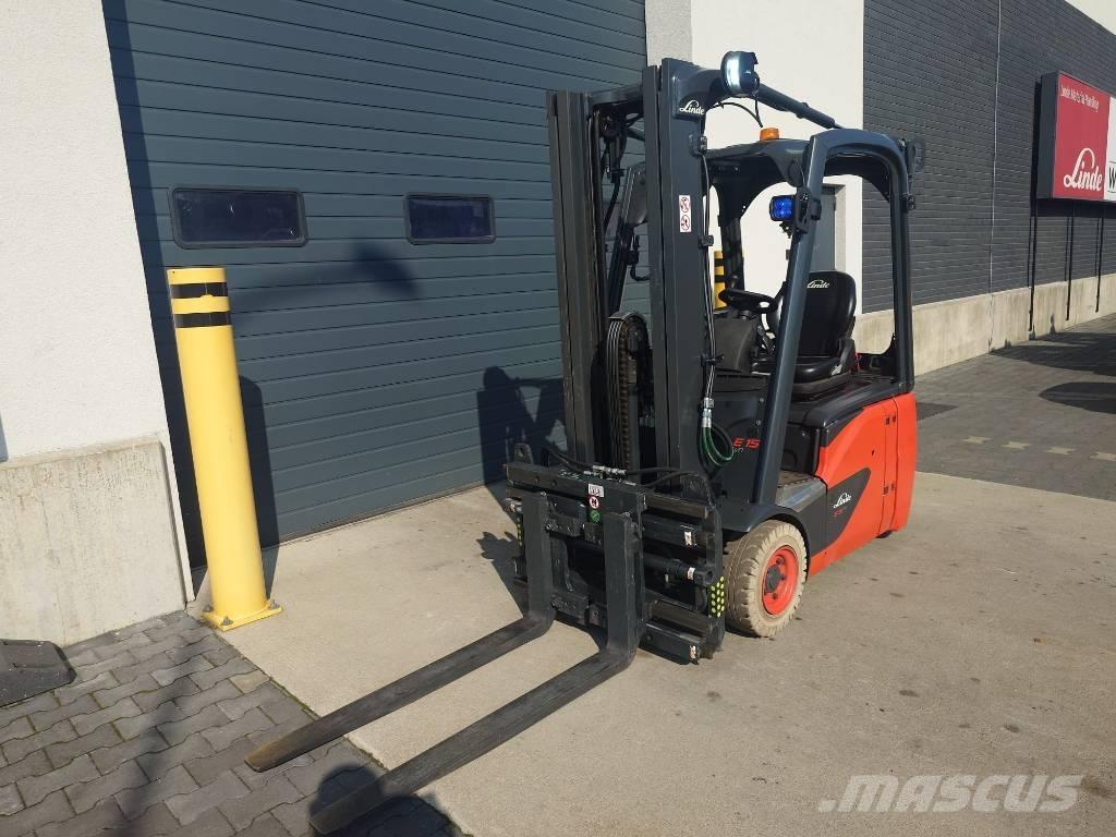 Linde E15/386-02 Elektromos targoncák