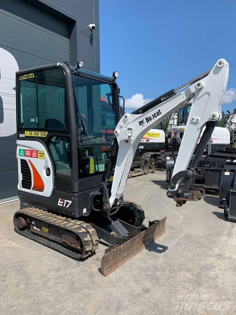 Bobcat E 17 Mini kotrók < 7t