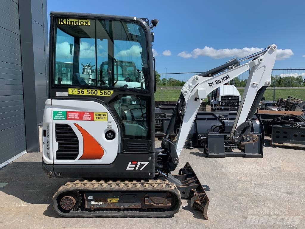 Bobcat E 17 Mini kotrók < 7t