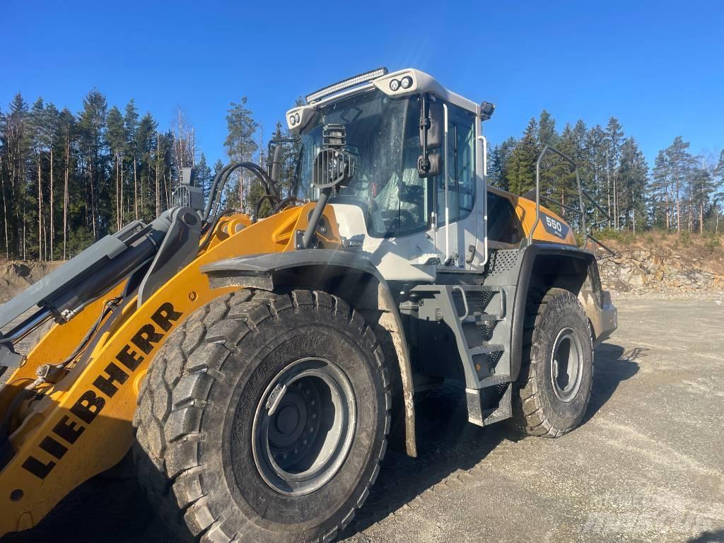 Liebherr L550XPower Gumikerekes homlokrakodók