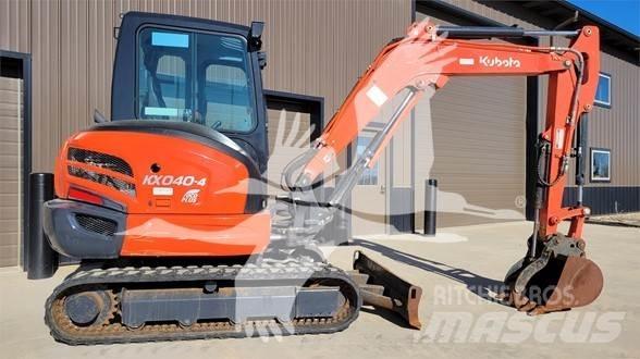 Kubota KX040-4 Mini kotrók < 7t