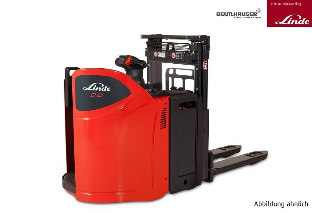 Linde D12SP Gyalogkíséretű targonca