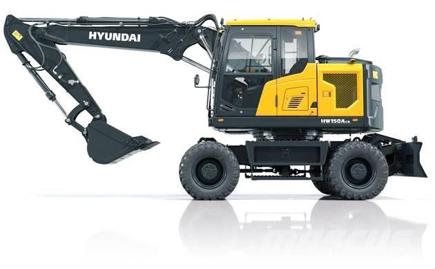 Hyundai HW 150 ACR Gumikerekes kotrók