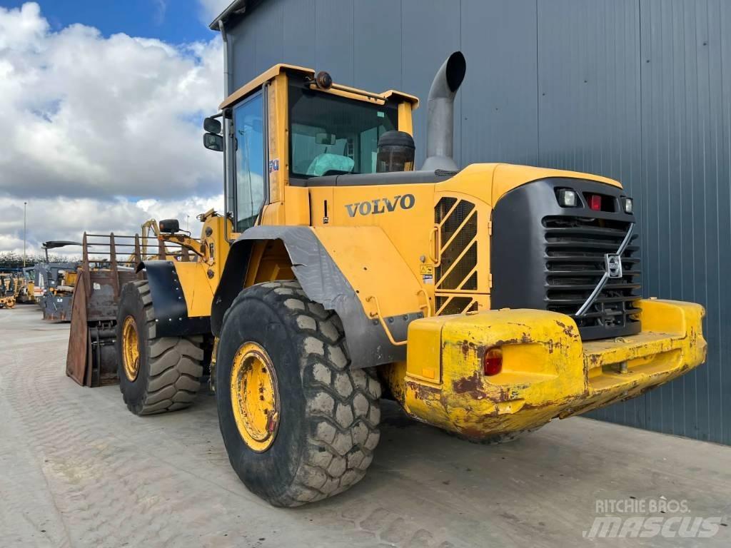 Volvo L120F Gumikerekes homlokrakodók