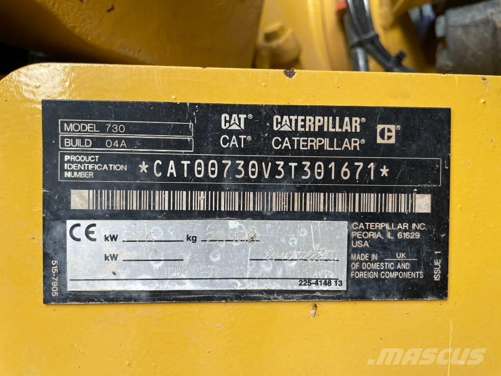 CAT 730 C Csuklósdömperek