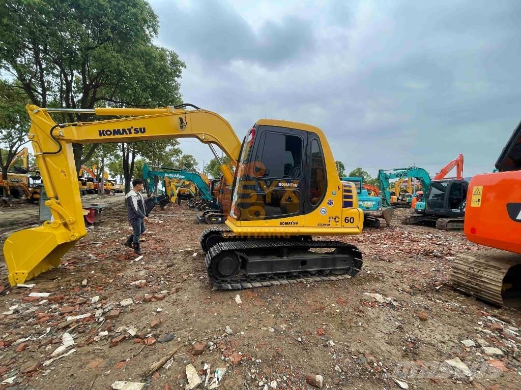 Komatsu PC 60 Mini kotrók < 7t