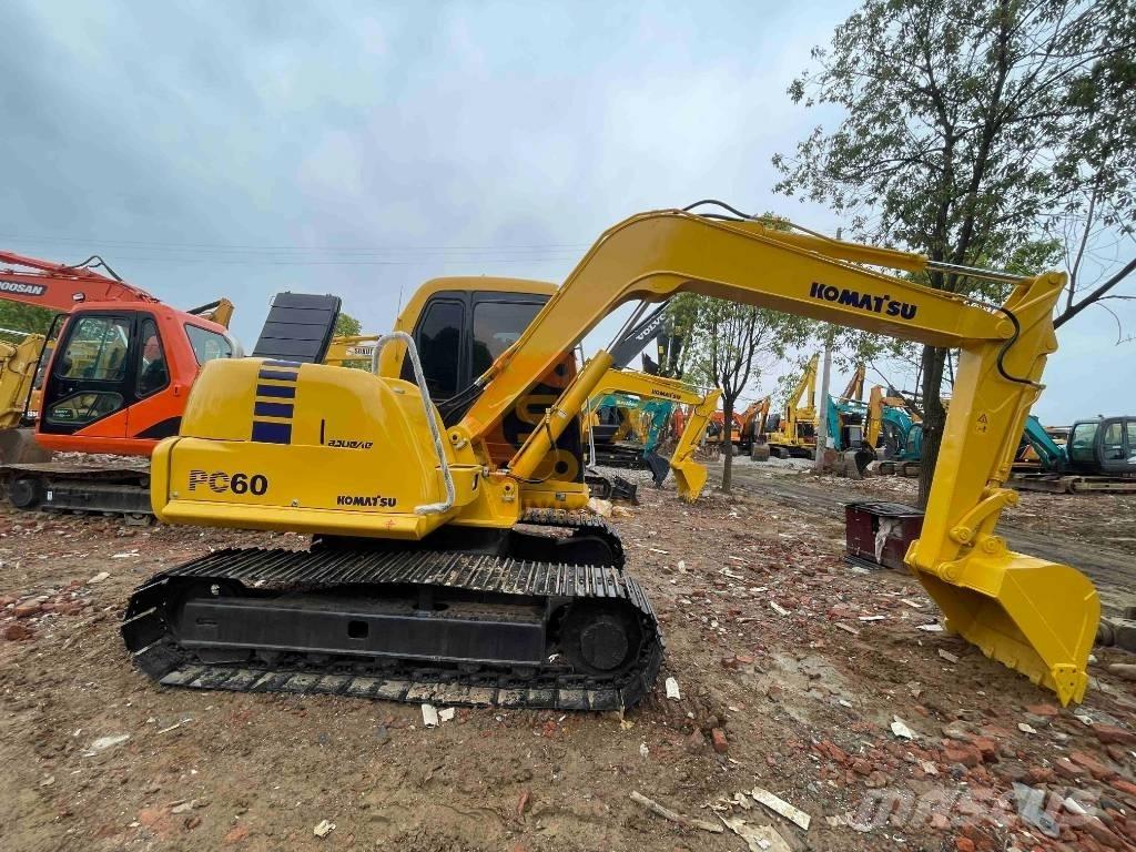 Komatsu PC 60 Mini kotrók < 7t