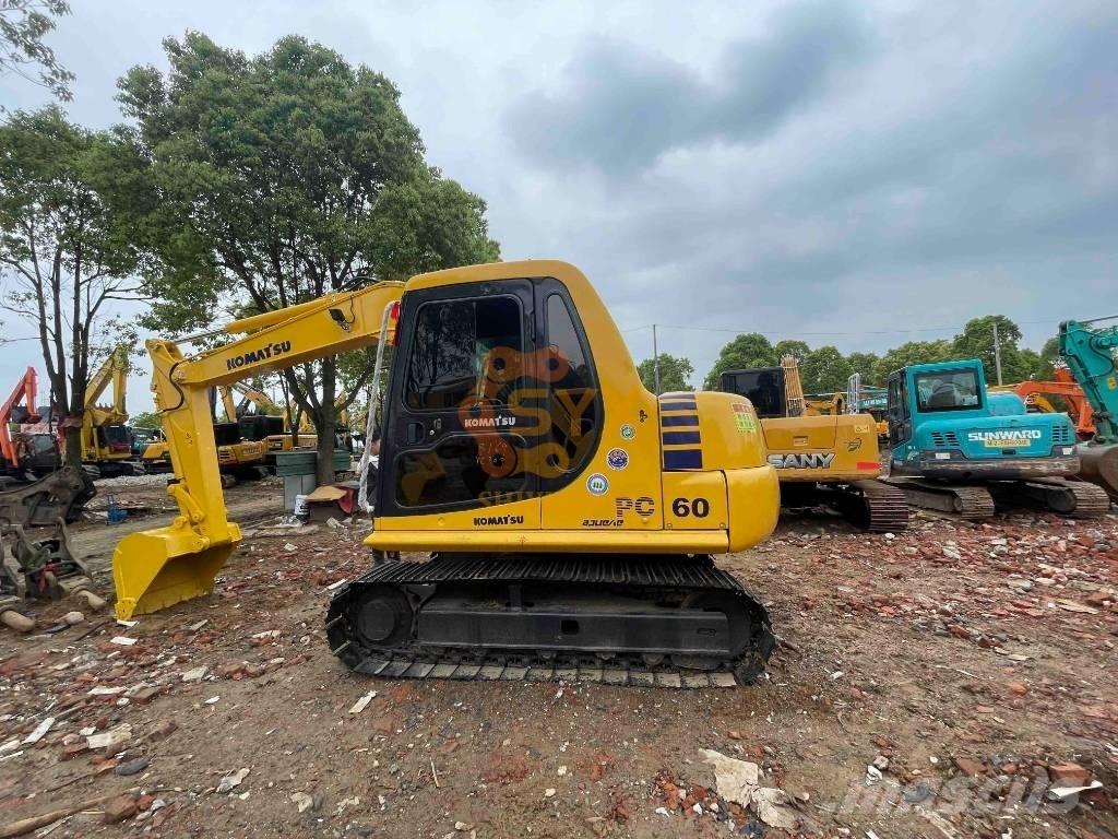 Komatsu PC 60 Mini kotrók < 7t