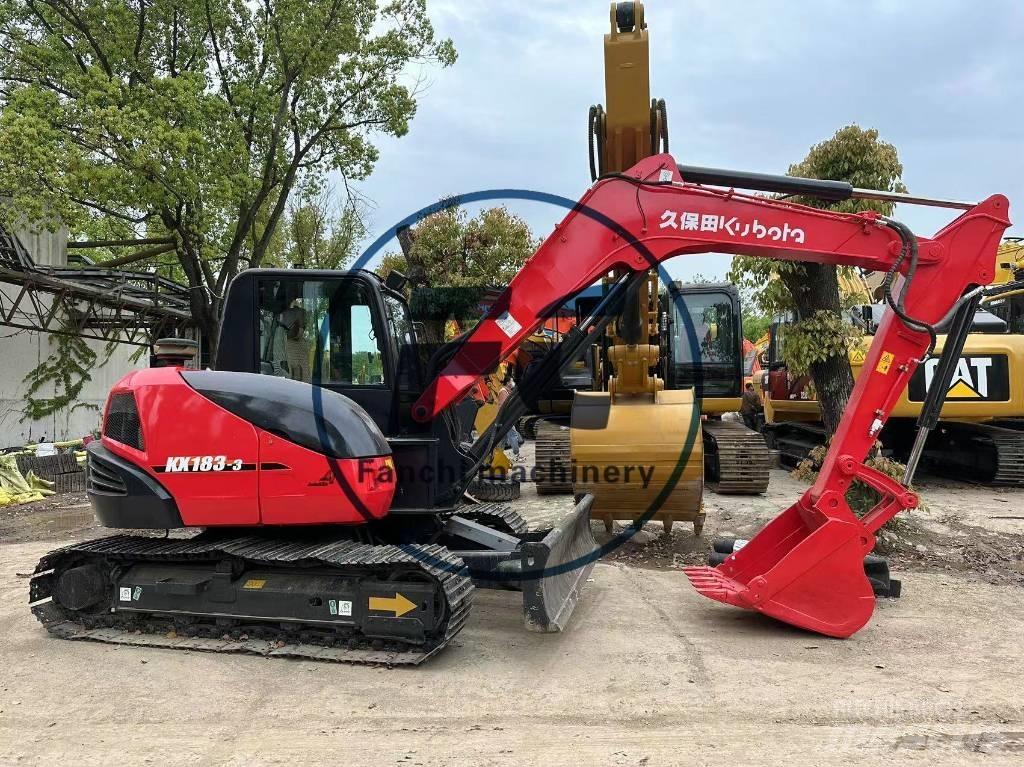 Kubota KX 183 Mini kotrók < 7t