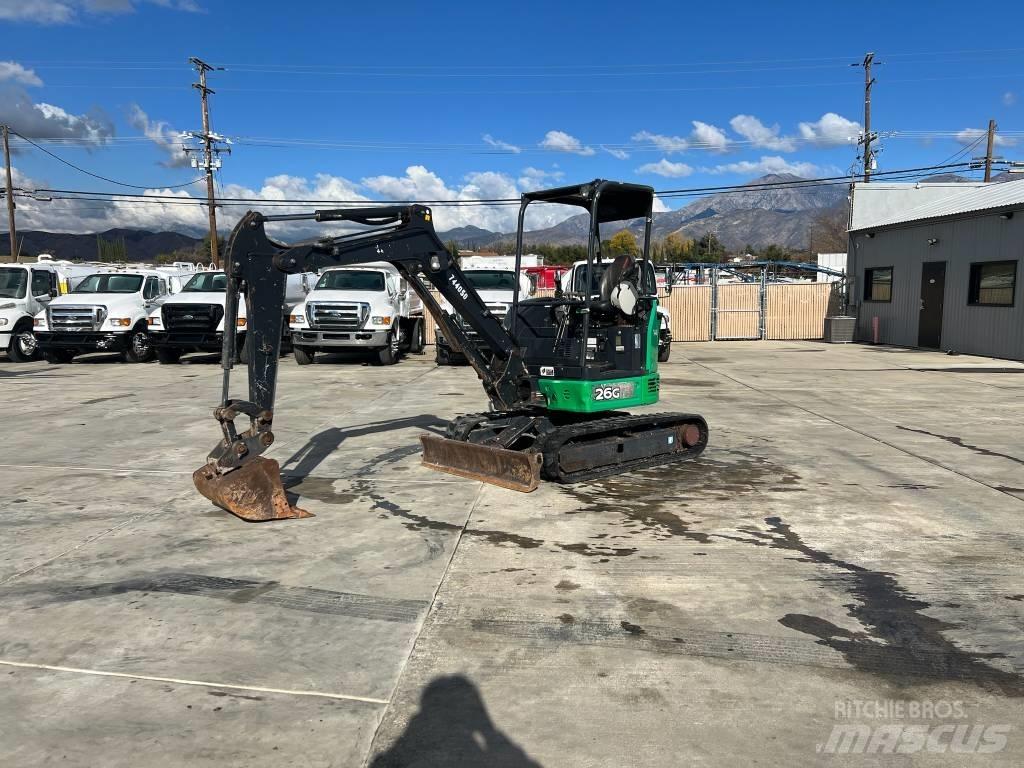John Deere 26G Mini kotrók < 7t