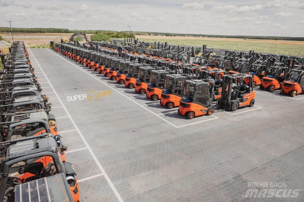 Linde H35T-02 Gázüzemű targoncák