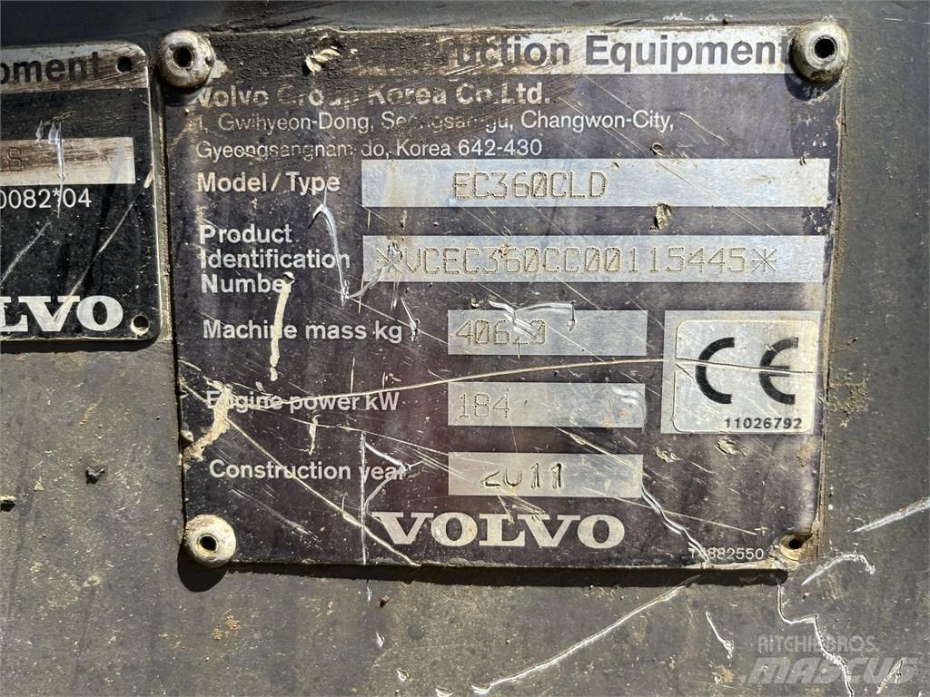 Volvo EC 360 C LD Lánctalpas kotrók