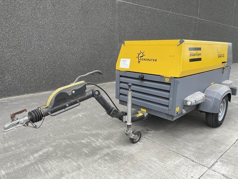 Atlas Copco QAX 40 Dízel áramfejlesztők