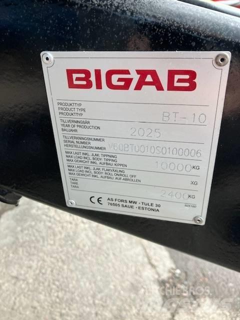Bigab BT 10 Platós / Ponyvás pótkocsik
