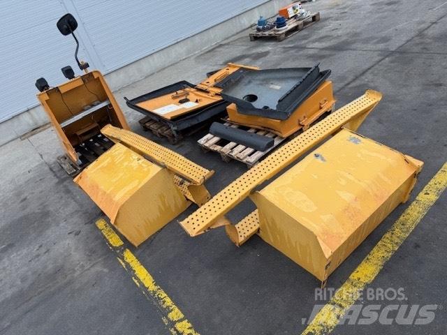 CASE WX 165 BODY Alváz és felfüggesztés