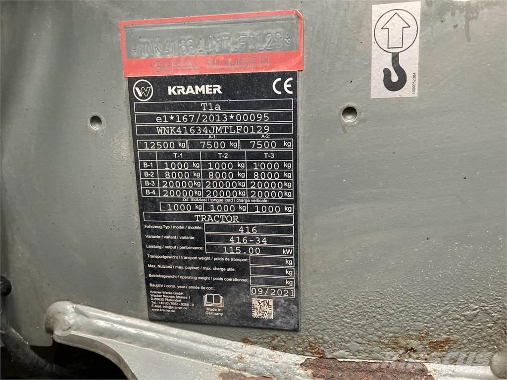 Kramer KT557 Teleszkópos mezőgazdasági rakodók
