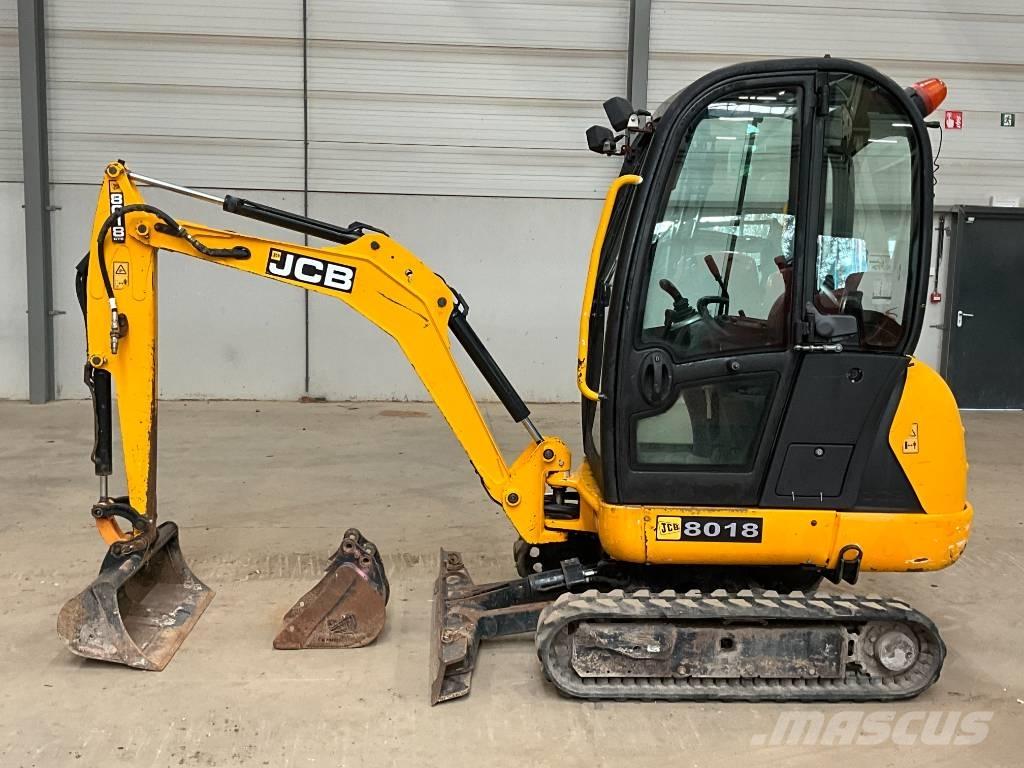 JCB 8018 Mini kotrók < 7t