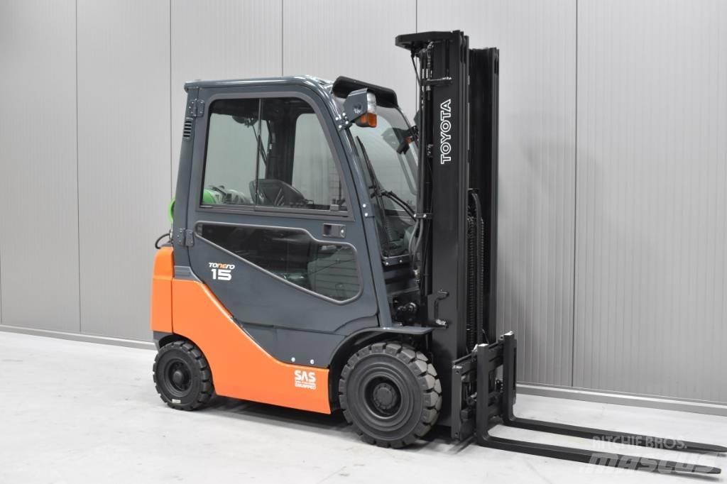 Toyota 06-8FG15F Gázüzemű targoncák