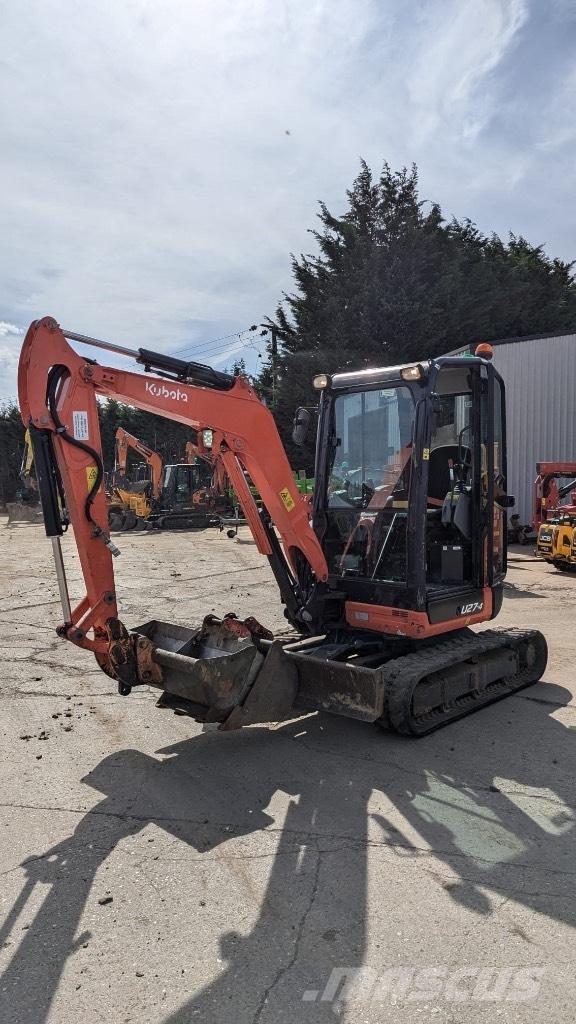 Kubota U 27 Mini kotrók < 7t