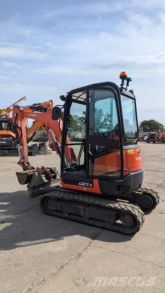 Kubota U 27 Mini kotrók < 7t