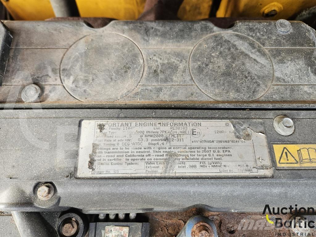 JCB 409 B Gumikerekes homlokrakodók