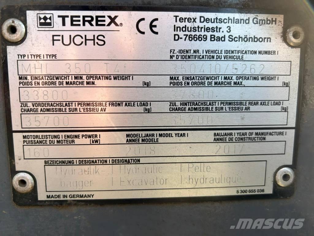 Fuchs MHL350F Hulladékkezelő gépek