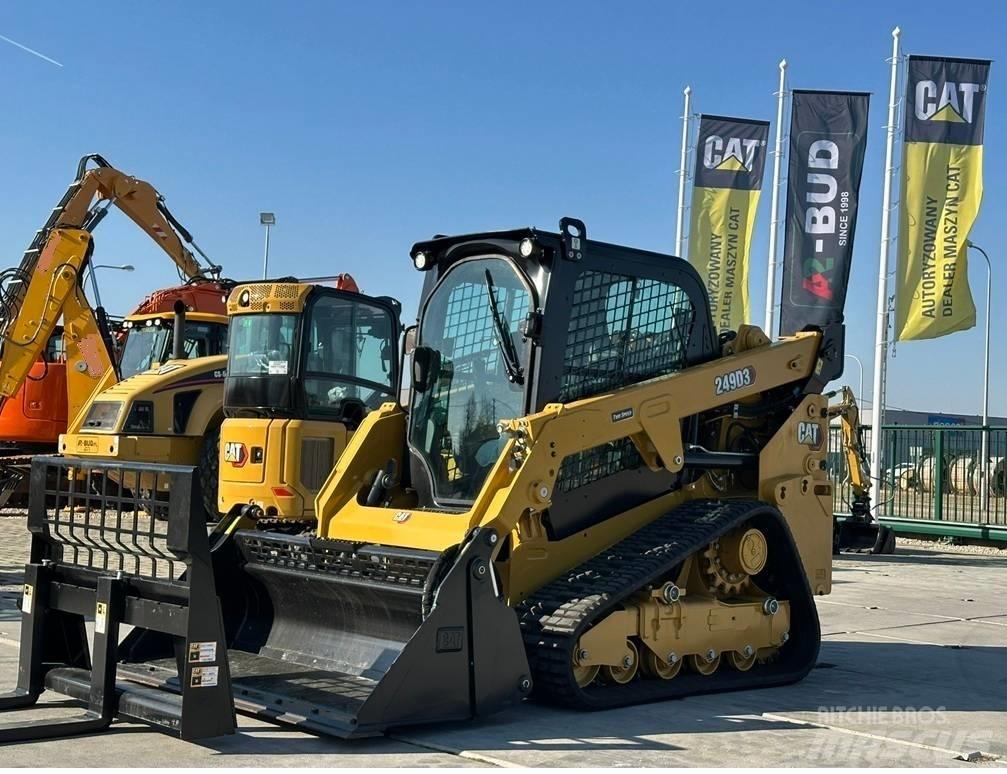 CAT 249D3 Lánctalpas homlokrakodók