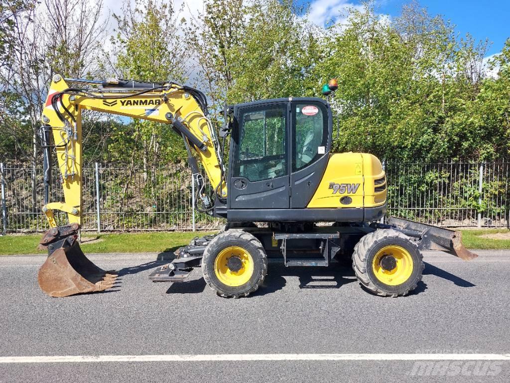Yanmar B95W Gumikerekes kotrók