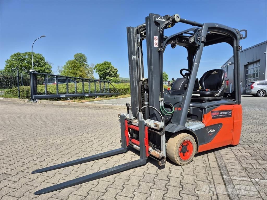 Linde E16C-02 Elektromos targoncák