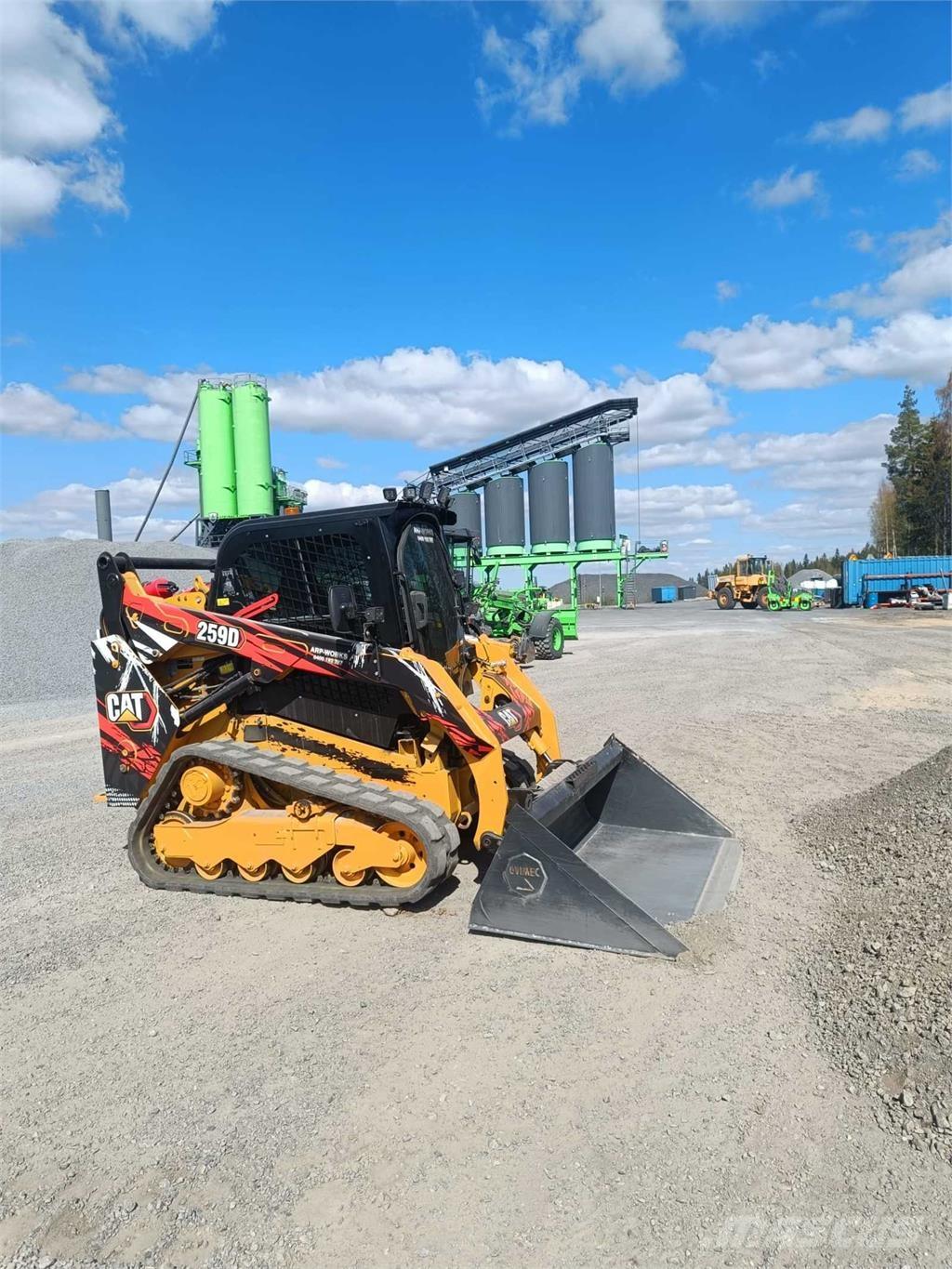 CAT 259D Kompaktrakodók