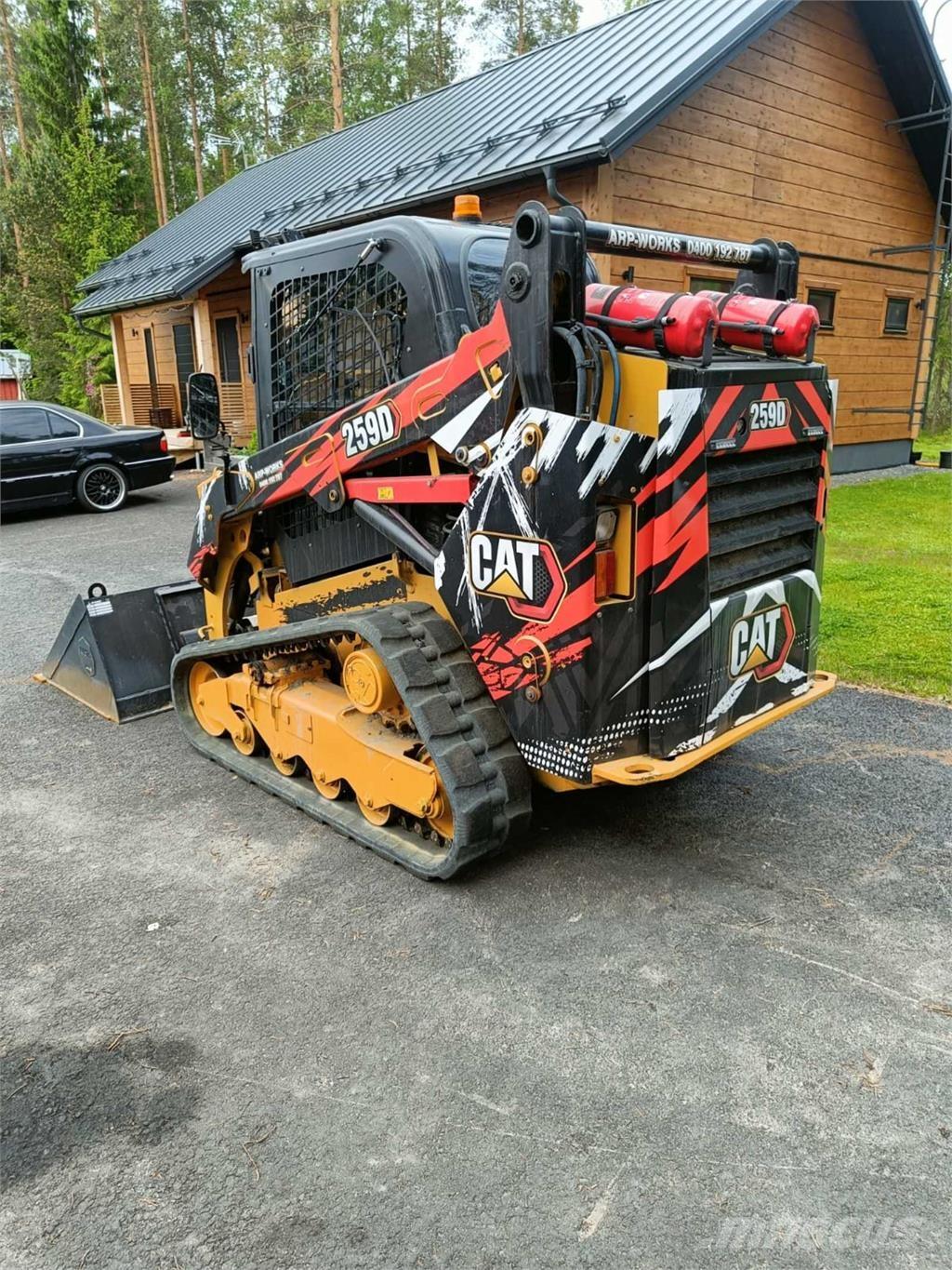 CAT 259D Kompaktrakodók