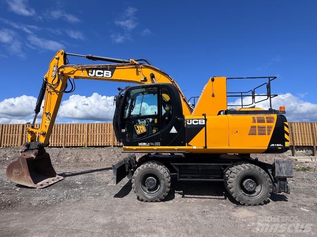 JCB JS 160 W Gumikerekes kotrók