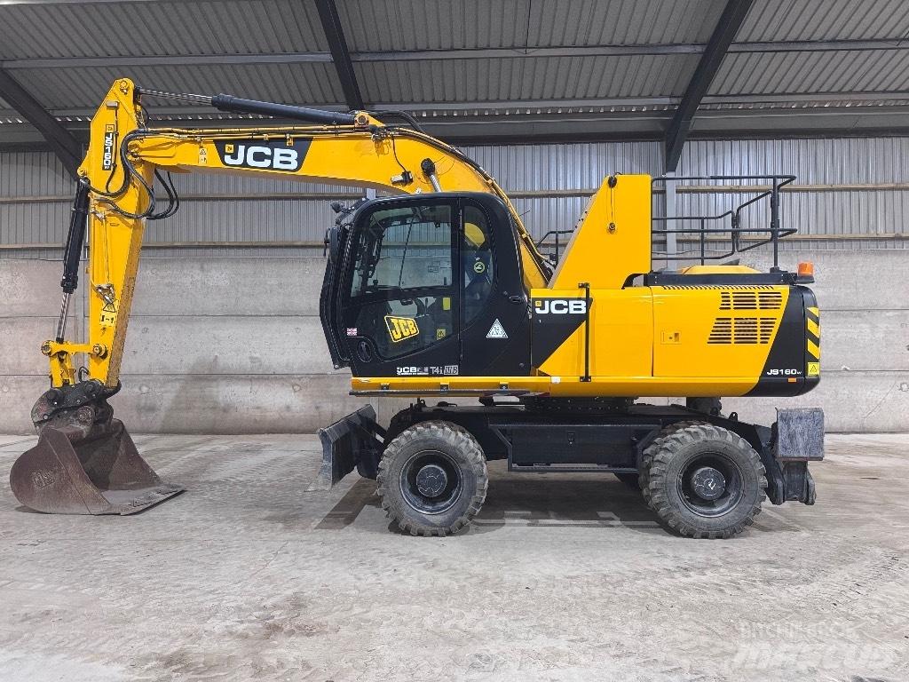 JCB JS 160 W Gumikerekes kotrók