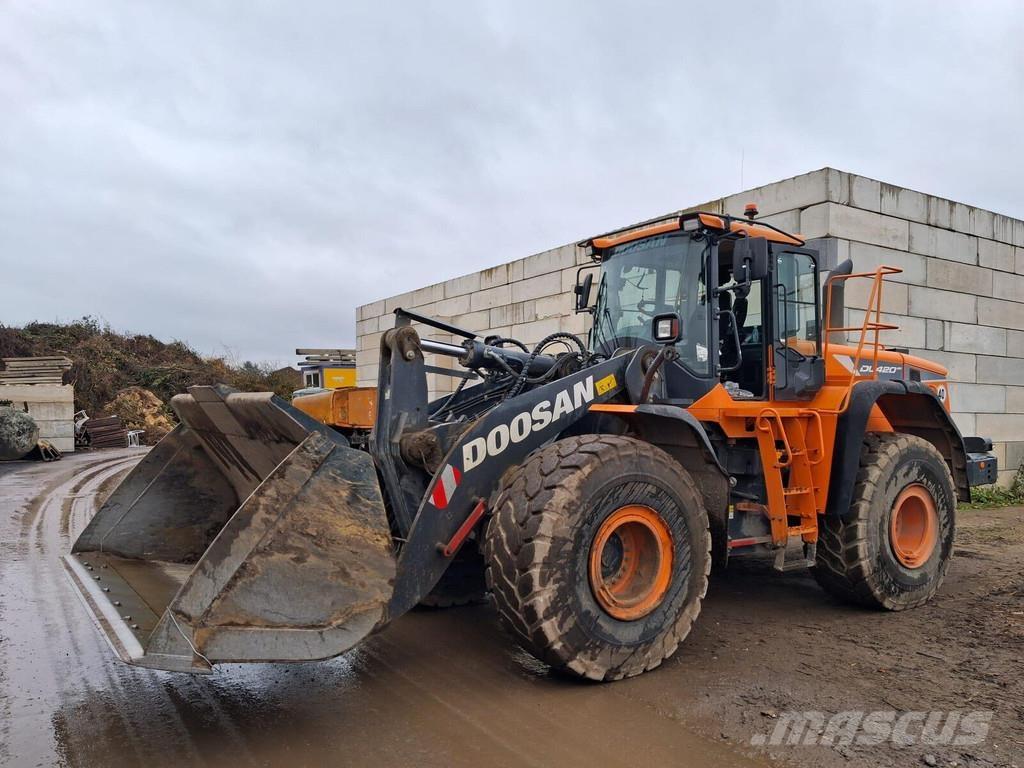 Doosan DL420 Gumikerekes homlokrakodók