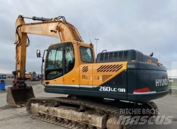 Hyundai R 260 LC-9A Lánctalpas kotrók