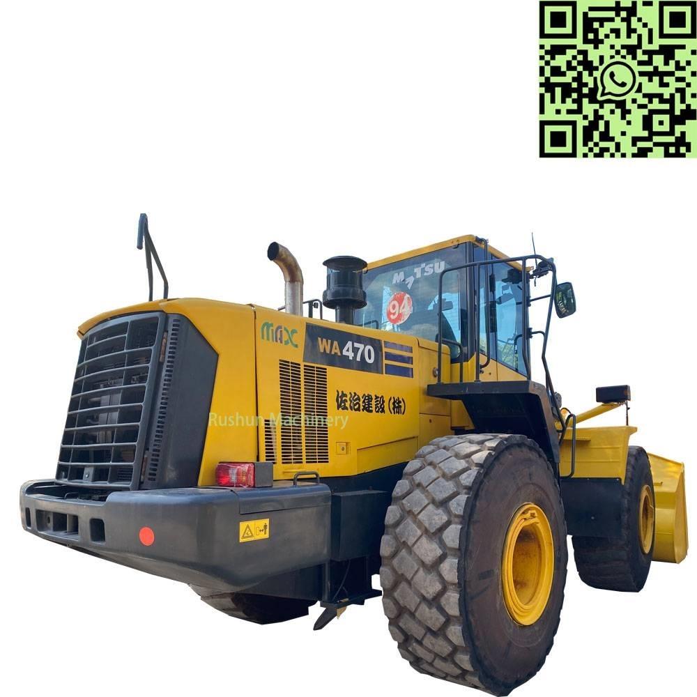 Komatsu WA 470 Gumikerekes homlokrakodók
