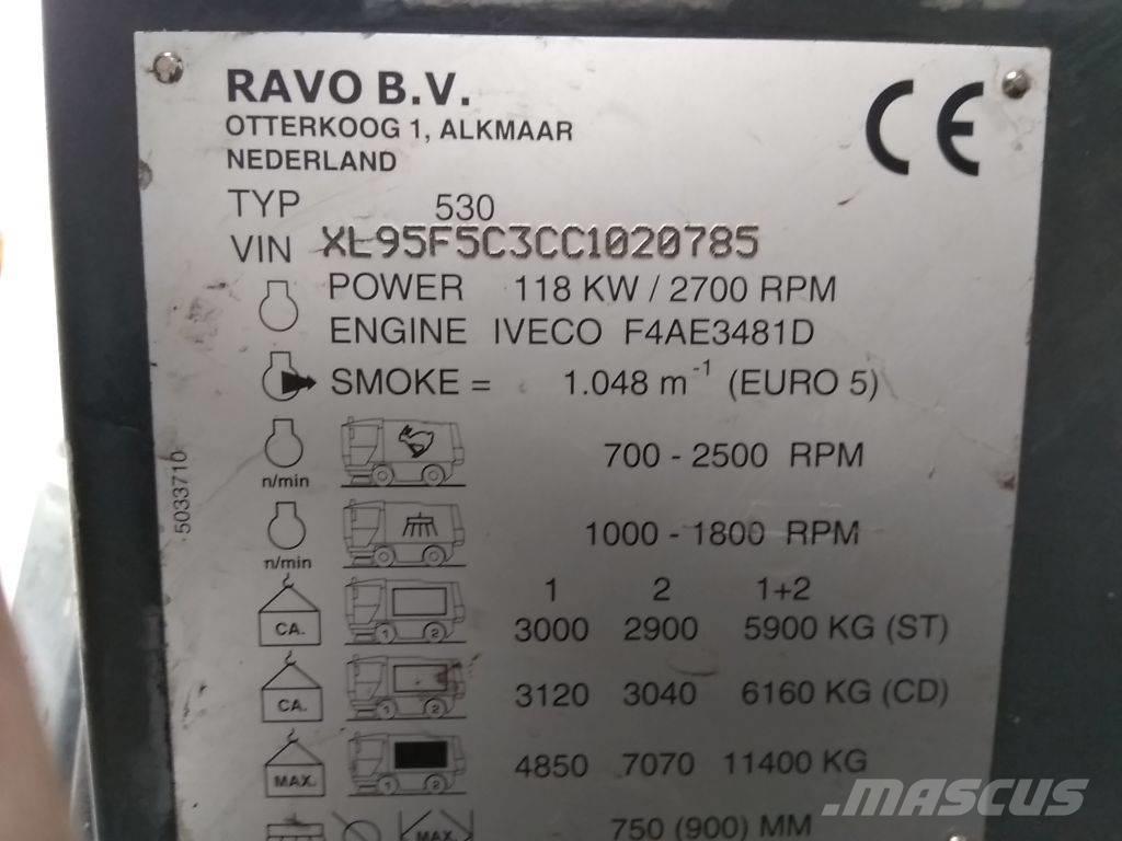 Ravo 530 CD Úttakarító gépek