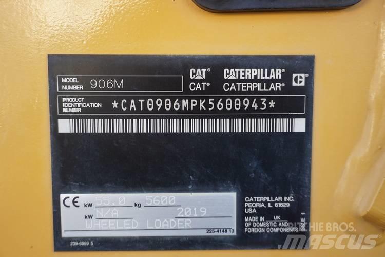CAT 906 M Gumikerekes homlokrakodók
