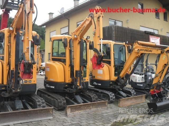 Hyundai R 25 Z-9A Mini kotrók < 7t