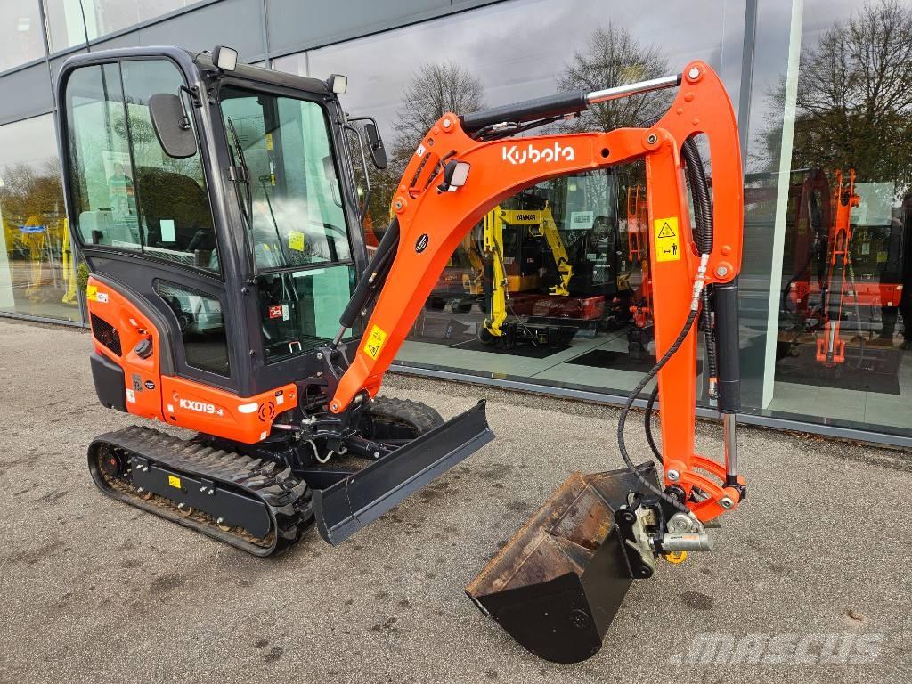 Kubota KX 019-4 Mini kotrók < 7t