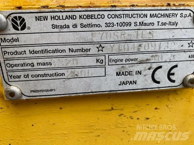 New Holland E 70 SR Közepes (midi) kotrók 7 t - 12 t