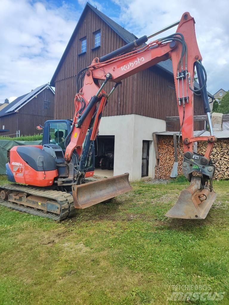 Kubota KX 080-4 Közepes (midi) kotrók 7 t - 12 t