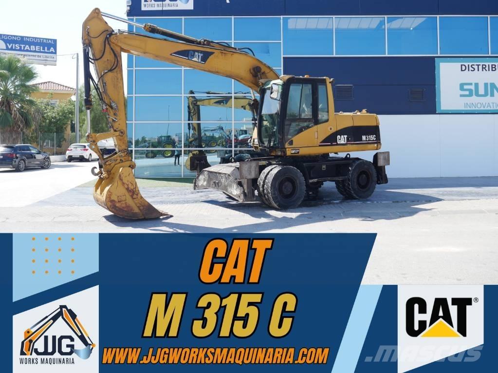 CAT M 315 C Gumikerekes kotrók